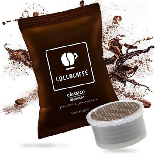 100 Capsule Lollo Caffè - Compatibili Espresso Point