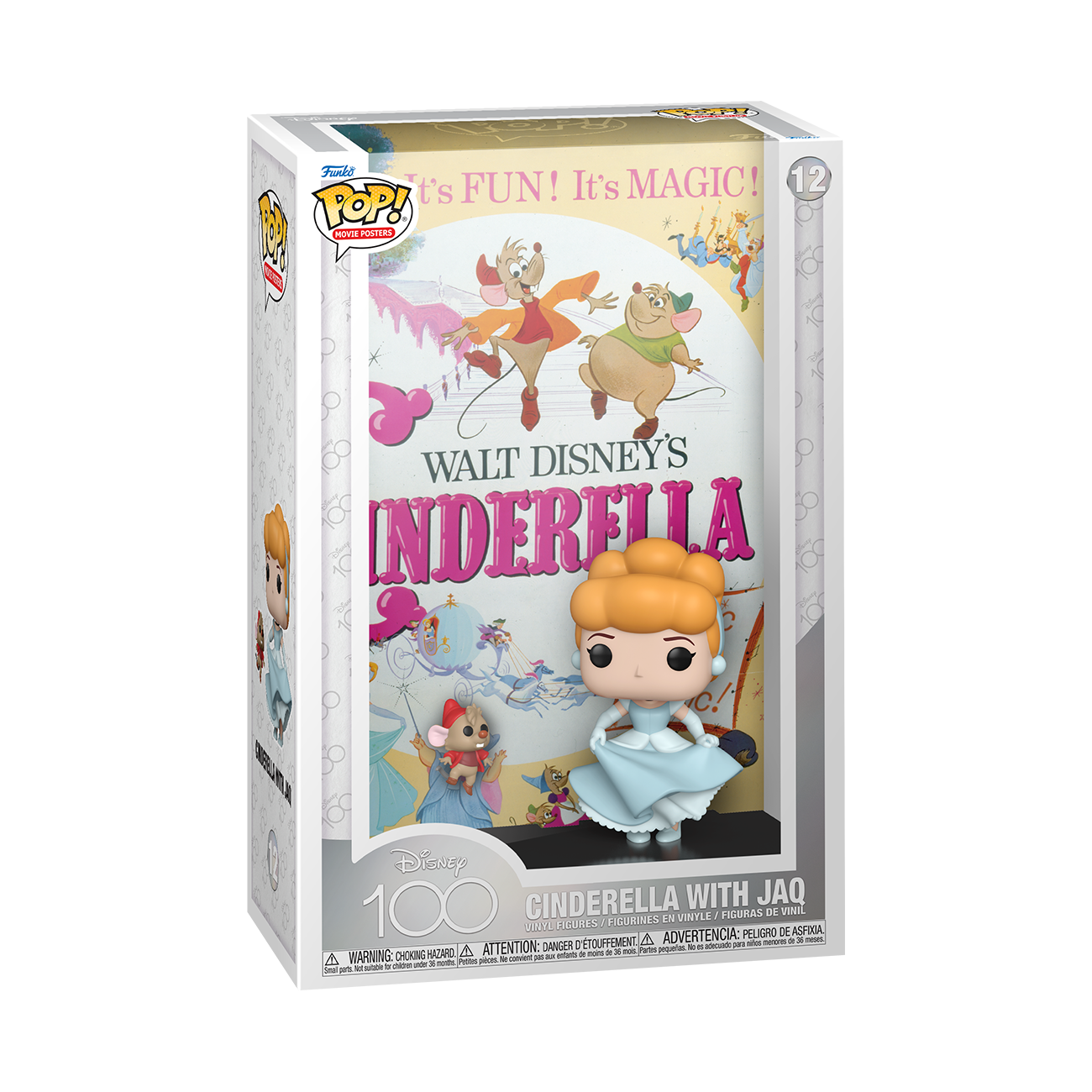 Disney: 100th Anniversary - 12 Movie Poster Cinderella