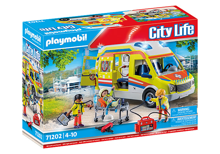 71202 Playmobil City Life AMBULANZA