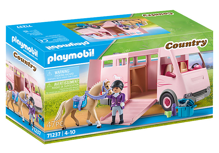 71237 Playmobil Country TRASPORTO CAVALLI