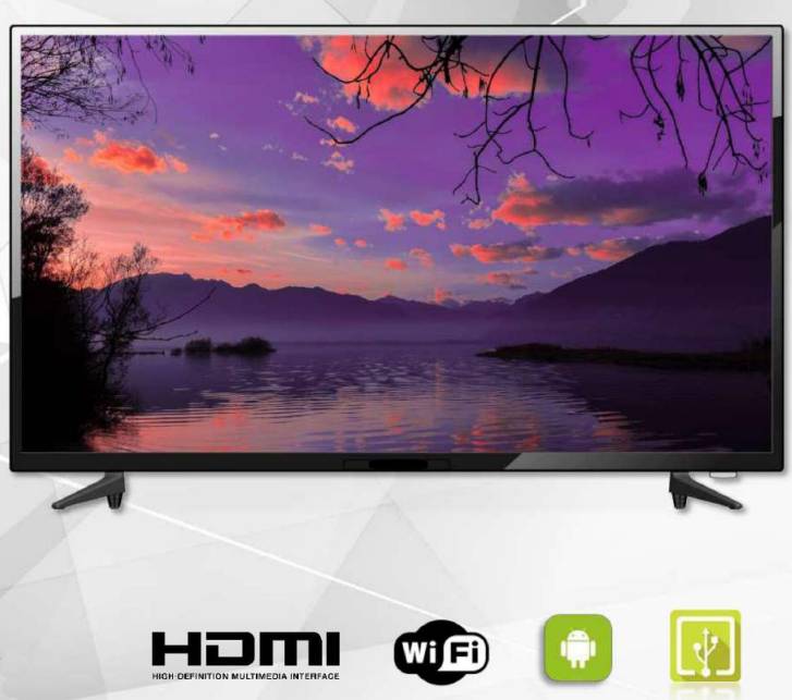 Smart TV Led 32" hd SILTAL hdmi lan rj45 Wi-Fi Android e funzione Hotel