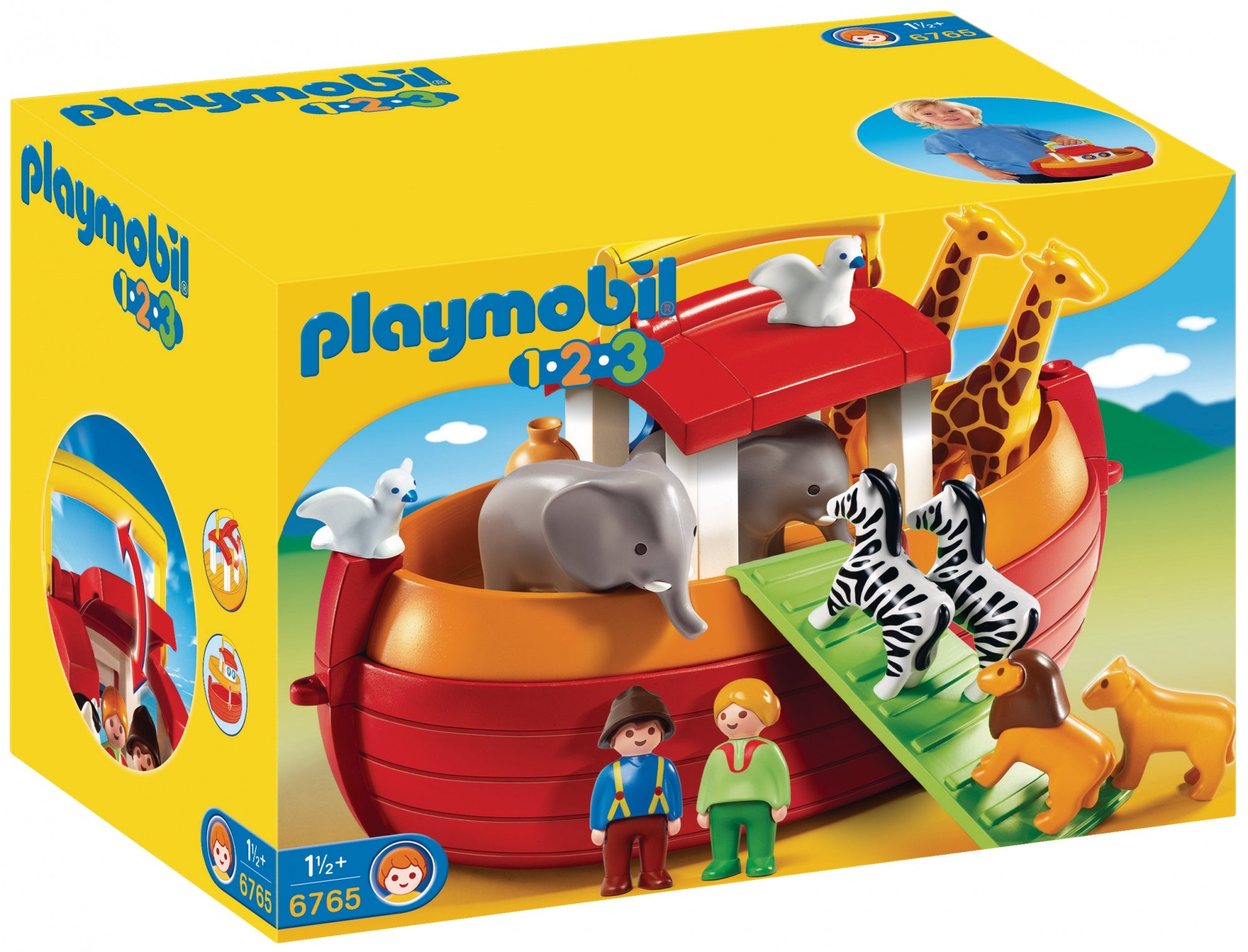 6765 Playmobil ARCA DI NOE' PORTATILE 1.2.3