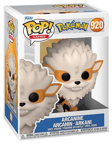 FUNKO POP Pokemon Arcanine 920