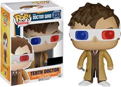 FUNKO POP  Doctor Who - 233 Tenth Doctor 3-D Specs Limited