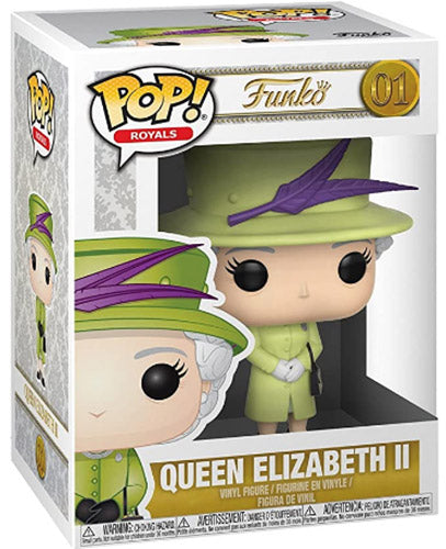 FUNKO POP Queen Elizabeth II Green Suit