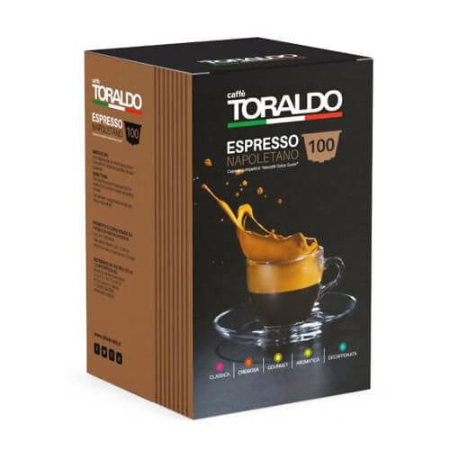 100 Capsule Caffè Toraldo compatibili Dolce Gusto