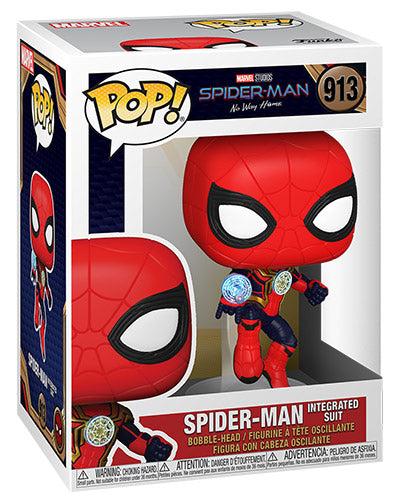 FUNKO POP Spider-Man No Way Home Integrated Suit Bobble 913