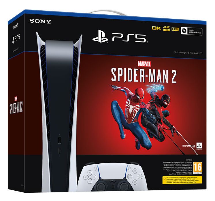 PlayStation 5 Digital Edition + Marvel's Spider-Man 2