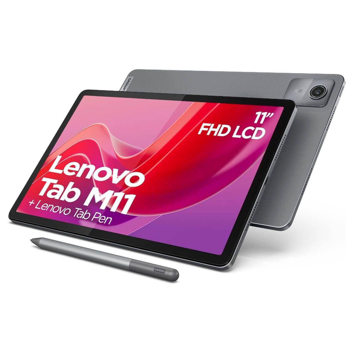 Lenovo Tab M11 4+128GB 4G LTE 10.95" Luna Grey + Pen ITA