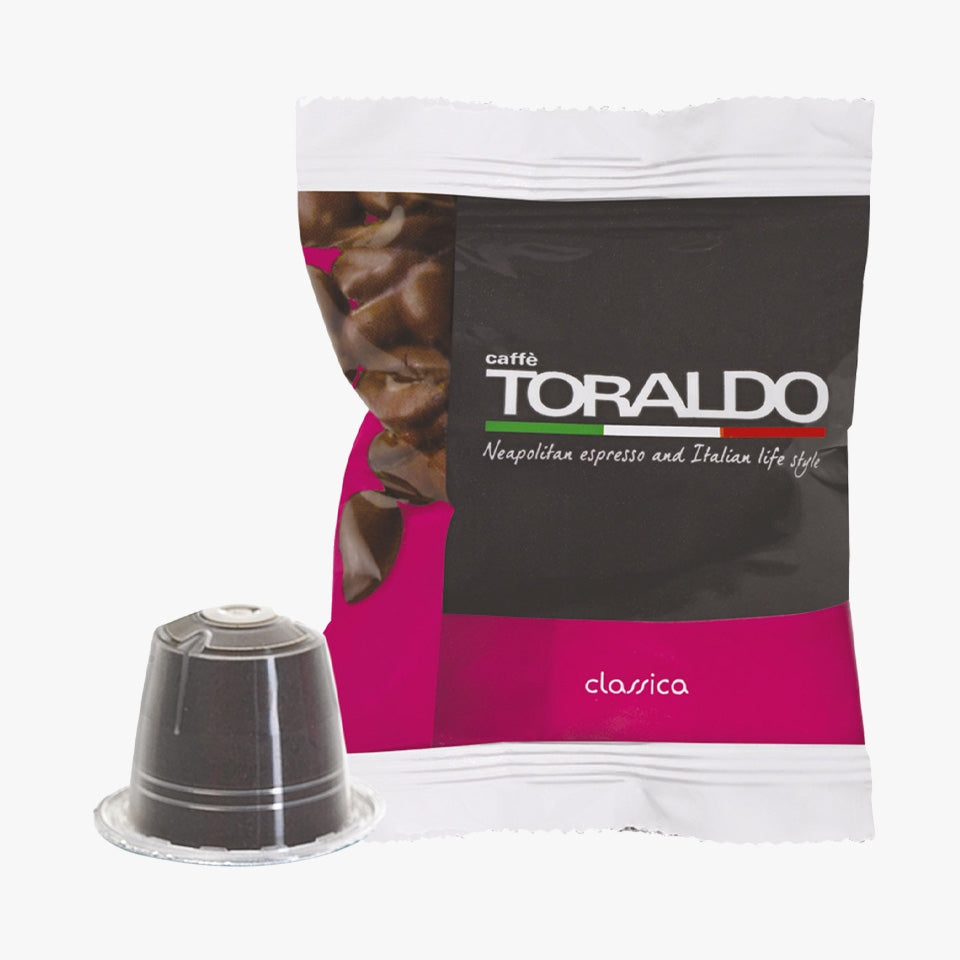 100 Capsule Caffè Toraldo - Compatibili Nespresso
