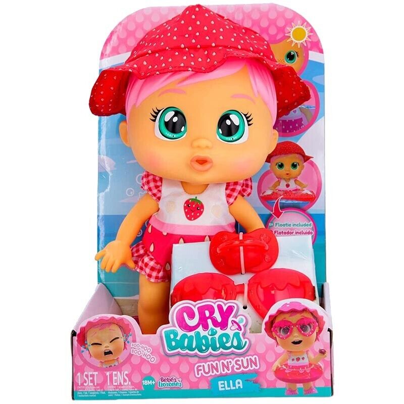 86289 IMC TOYS - CRY BABIES FUN SU ELLA inretattiva