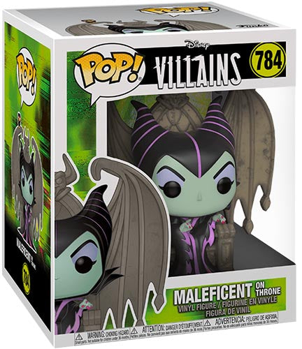 FUNKO POPS Deluxe Disney Villains Maleficent on Throne 784