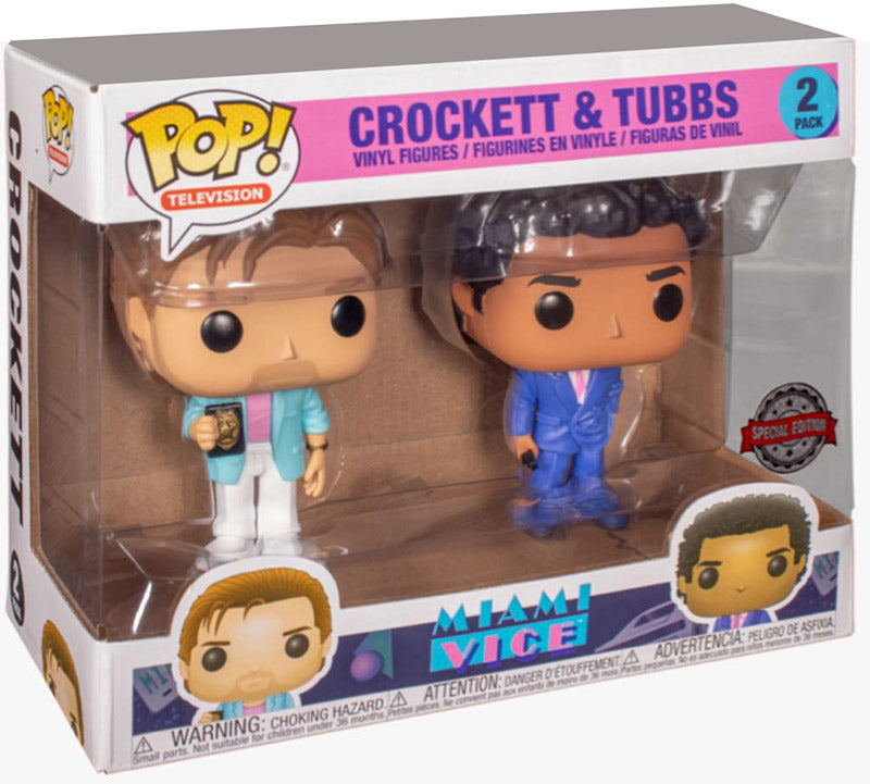 FUNKO POPS Miami Vice Crockett & Tubbs 2 Pack