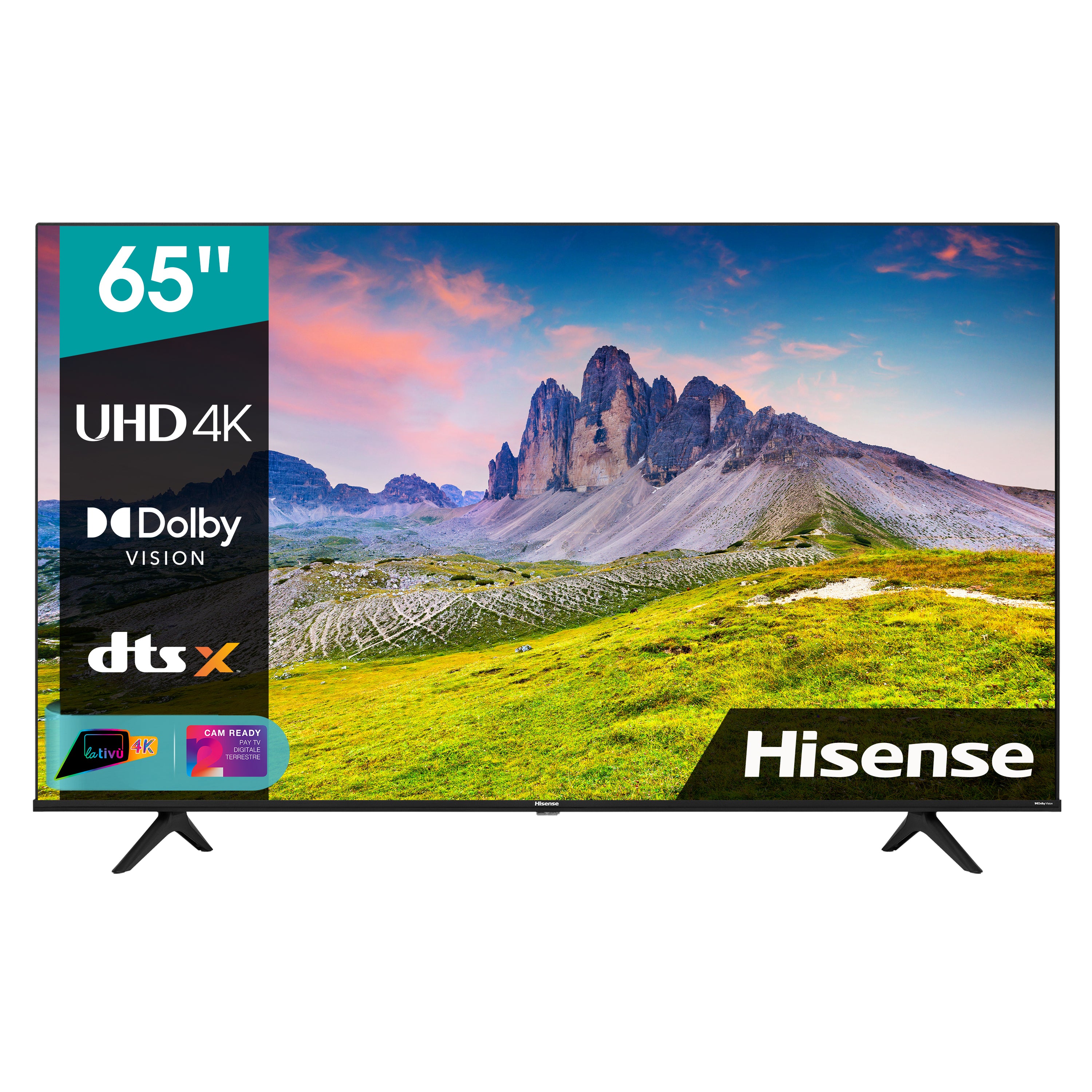 Hisense TV LED Ultra HD 4K 65” 65A6CG Smart TV, Wifi, HDR Dolby Vision