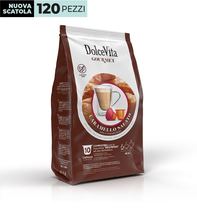 Dolce Vita Nespresso®* CARAMELLO SALATO 30 Capsule