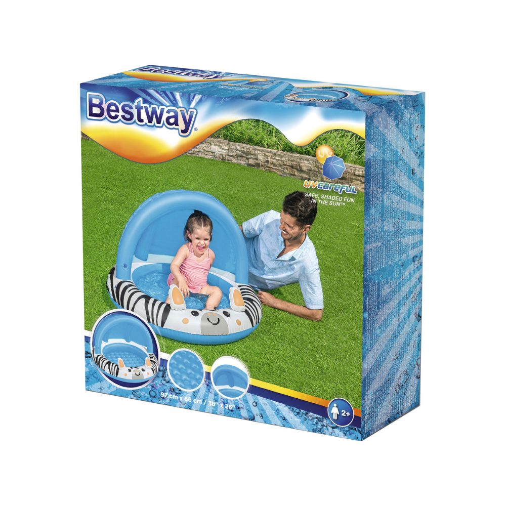 32549 Bestway - Piscina gonfiabile Safari (97 x 66 cm)