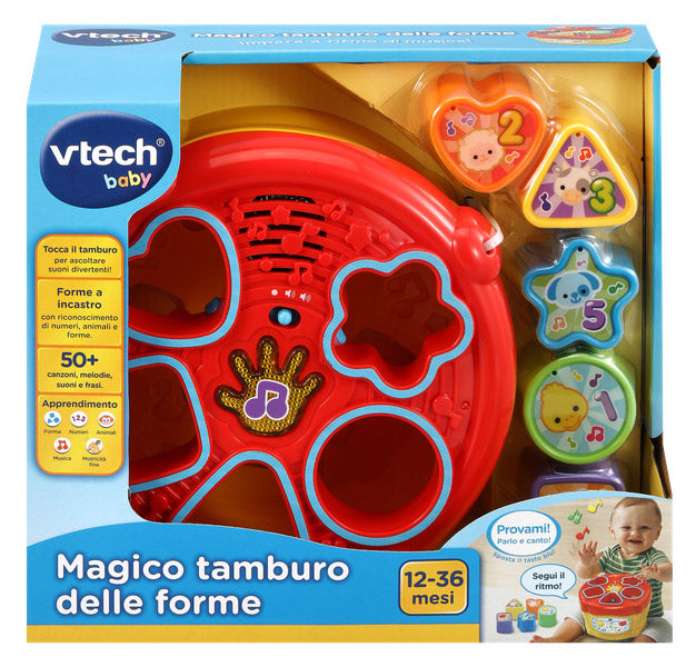 80-185107 VTECH Magico tamburo delle formine