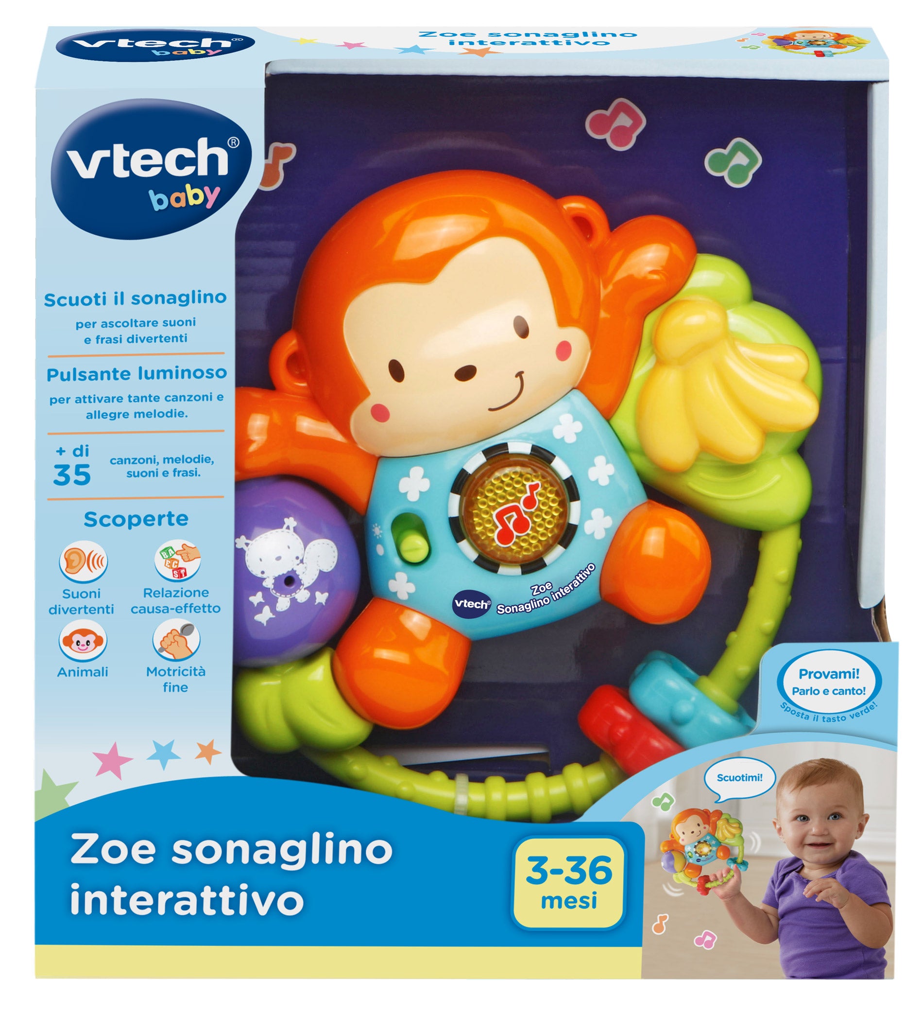 80-508307 'VTECHZoe il Sonaglino interattivo