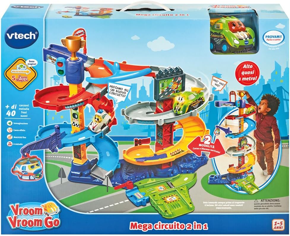 80-535007 VTECH Vroom Vroom Go - Mega Circuito