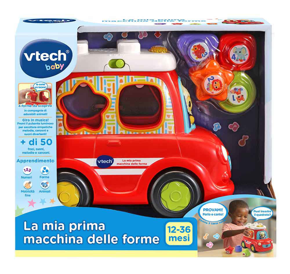 80-537407 VTECH La mia prima macchina delle forme