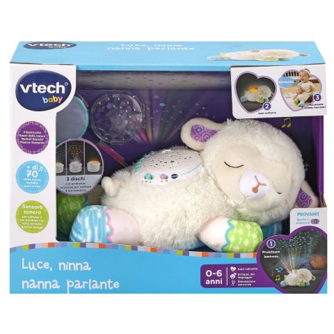 80-550507 VTech - Luce, ninna nanna parlante - Luce notturna