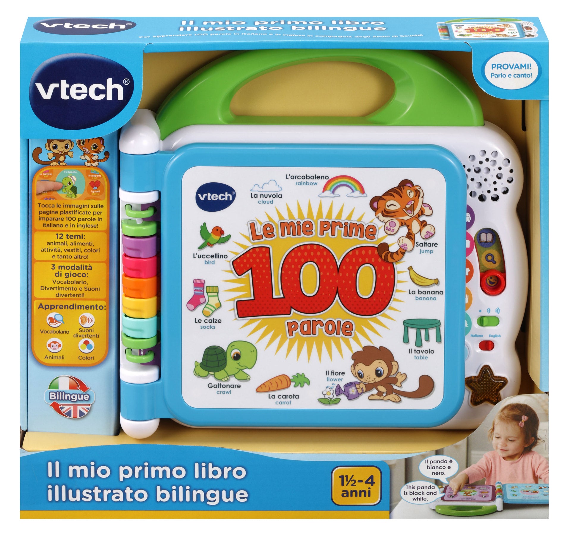 80-601507 VTECH Il mio primo libro illustrato - Le mie prime 100 parole