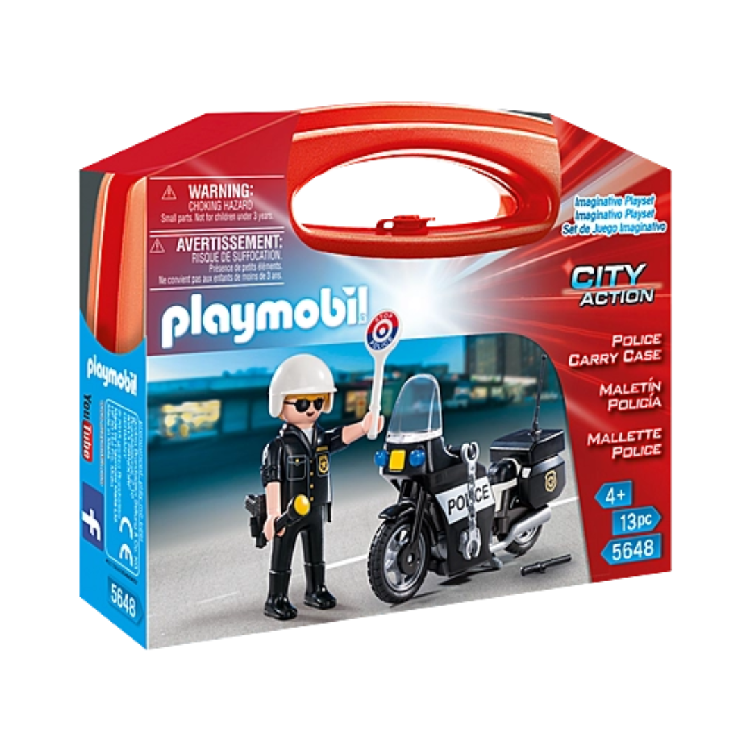 5648 Playmobil City Action - Polizia - Carrying Case