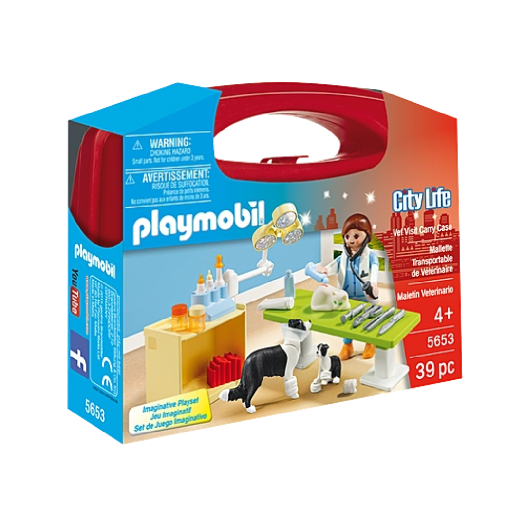 5653 Playmobil City Life - Veterinario - Carrying Case