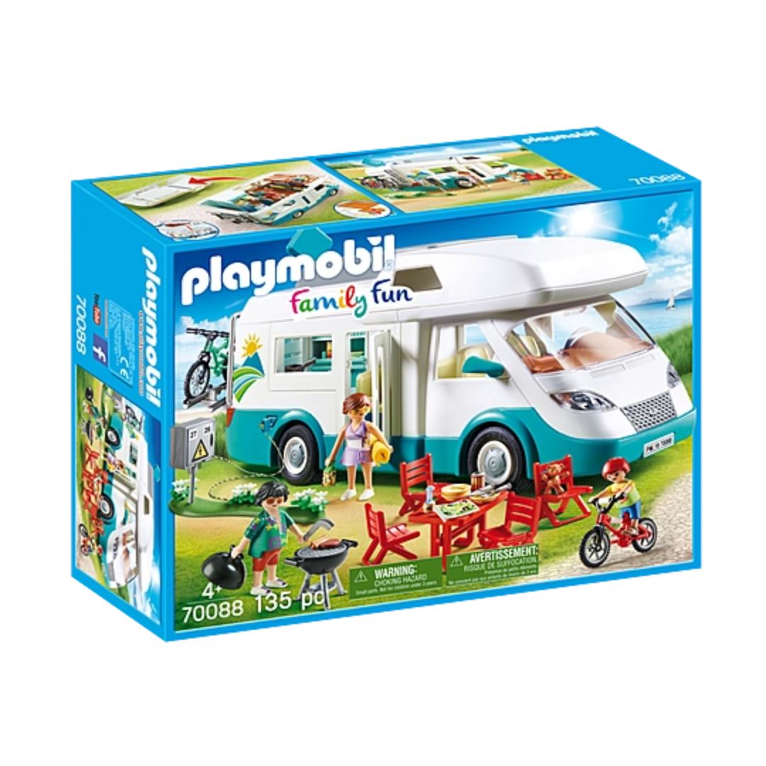 70088 Playmobil Family Fun - Camper con famiglia in vacanza