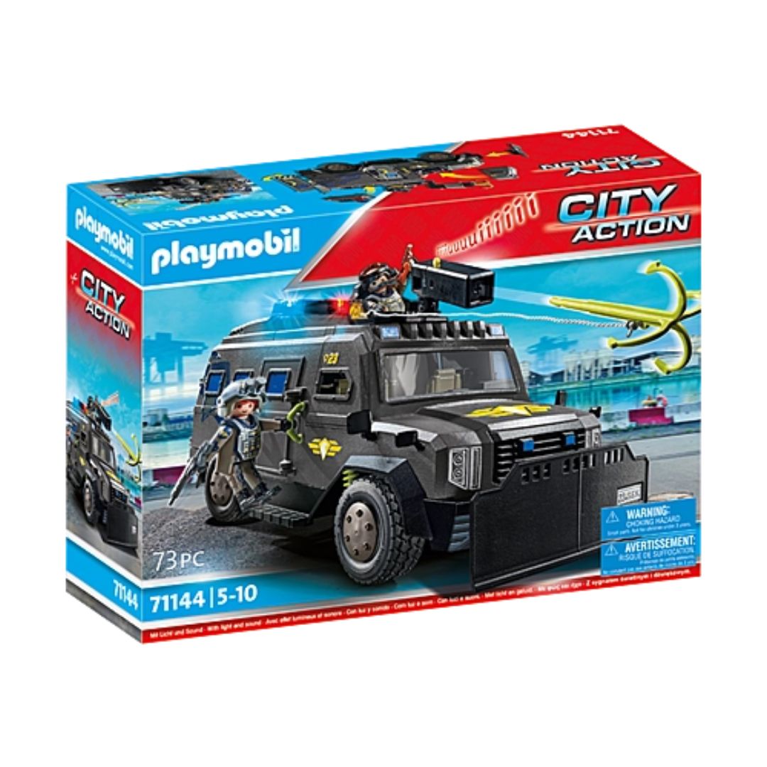 71144 Playmobil City Action - Unità Speciale - Veicolo blindato