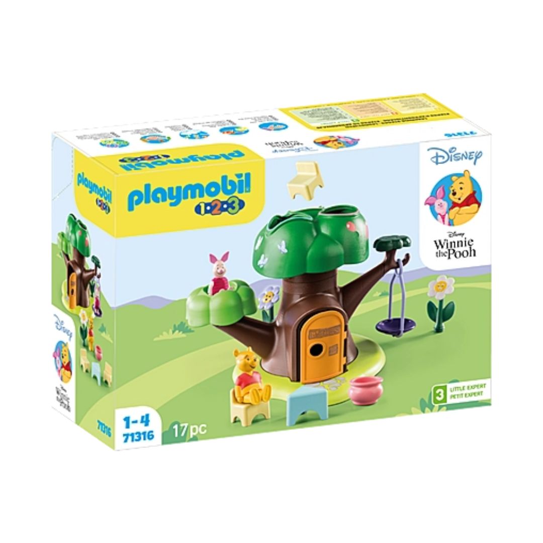 71316 Playmobil - 1.2.3 &amp; Disney: La casa sull'albero di Winnie e Pimpi