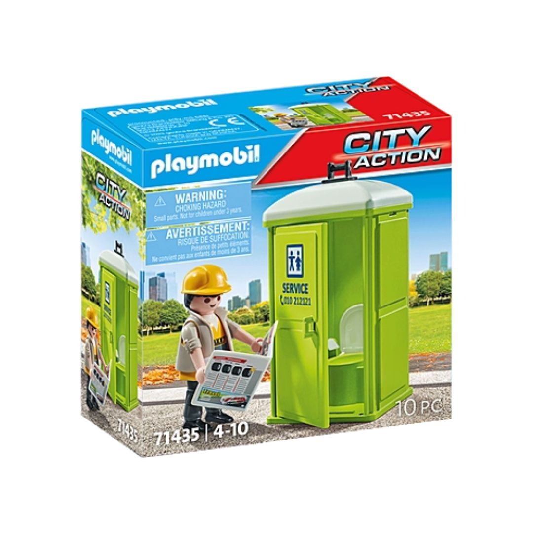 71435 Playmobil City Action - Toilette mobile