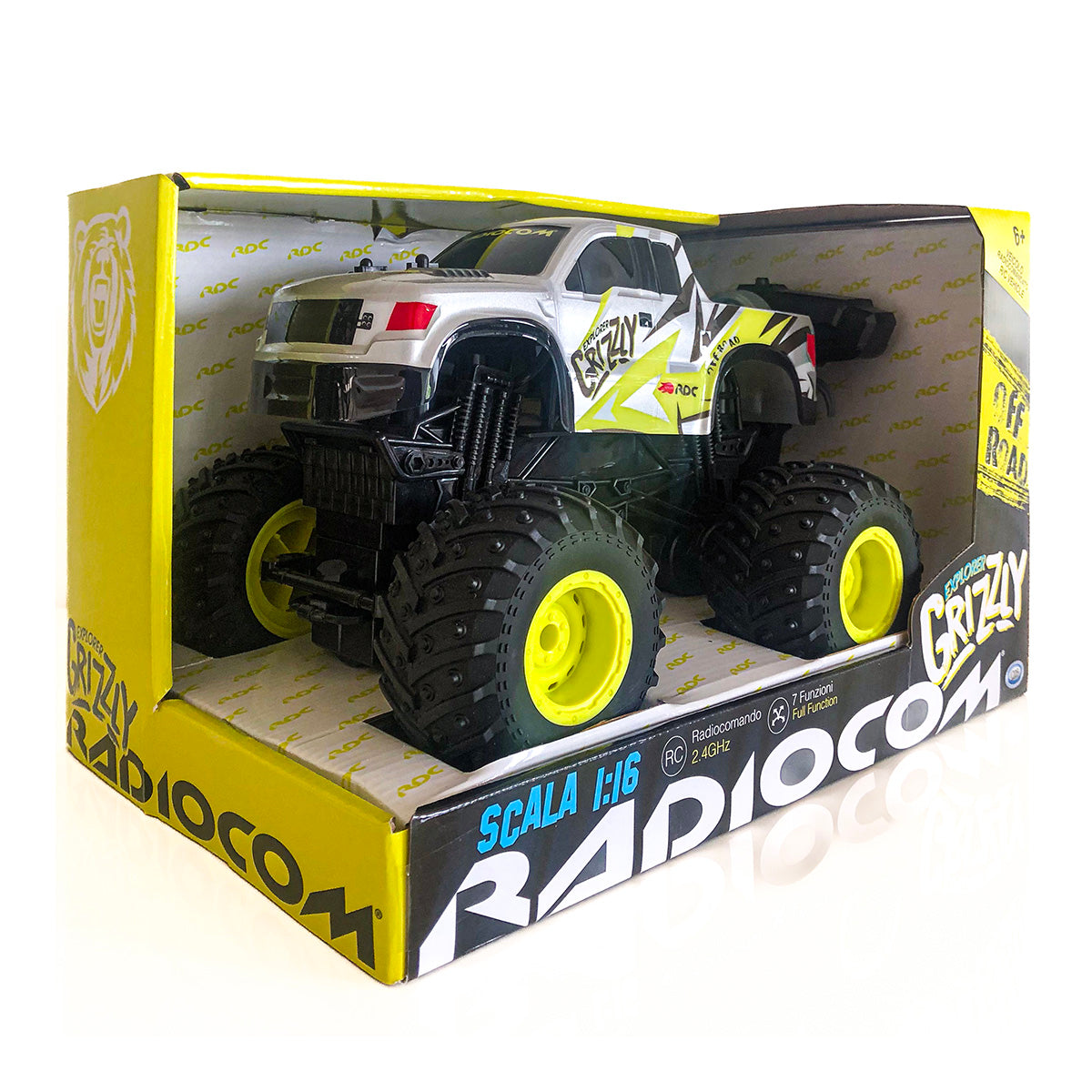 ODS 40722 Radiocom Grizzly Auto fuoristrada Radiocomandata scala 1:16