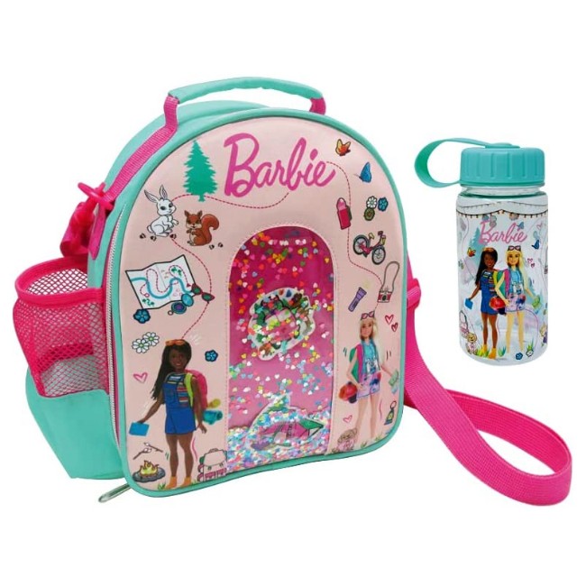 44902 ODS BARBIE - BORSA ZAINO 2 IN 1 con borraccia