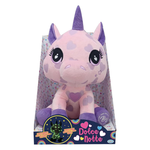 43528 My Vip - Baby Unicorno Peluche - Dolce Notte