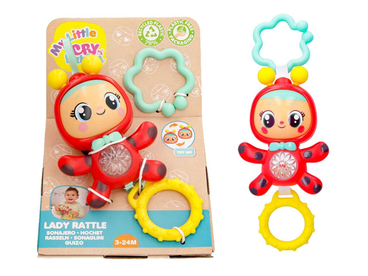 908291 IMC TOYS MY LITTLE CRY BABIES sonaglio LADY RATTLE