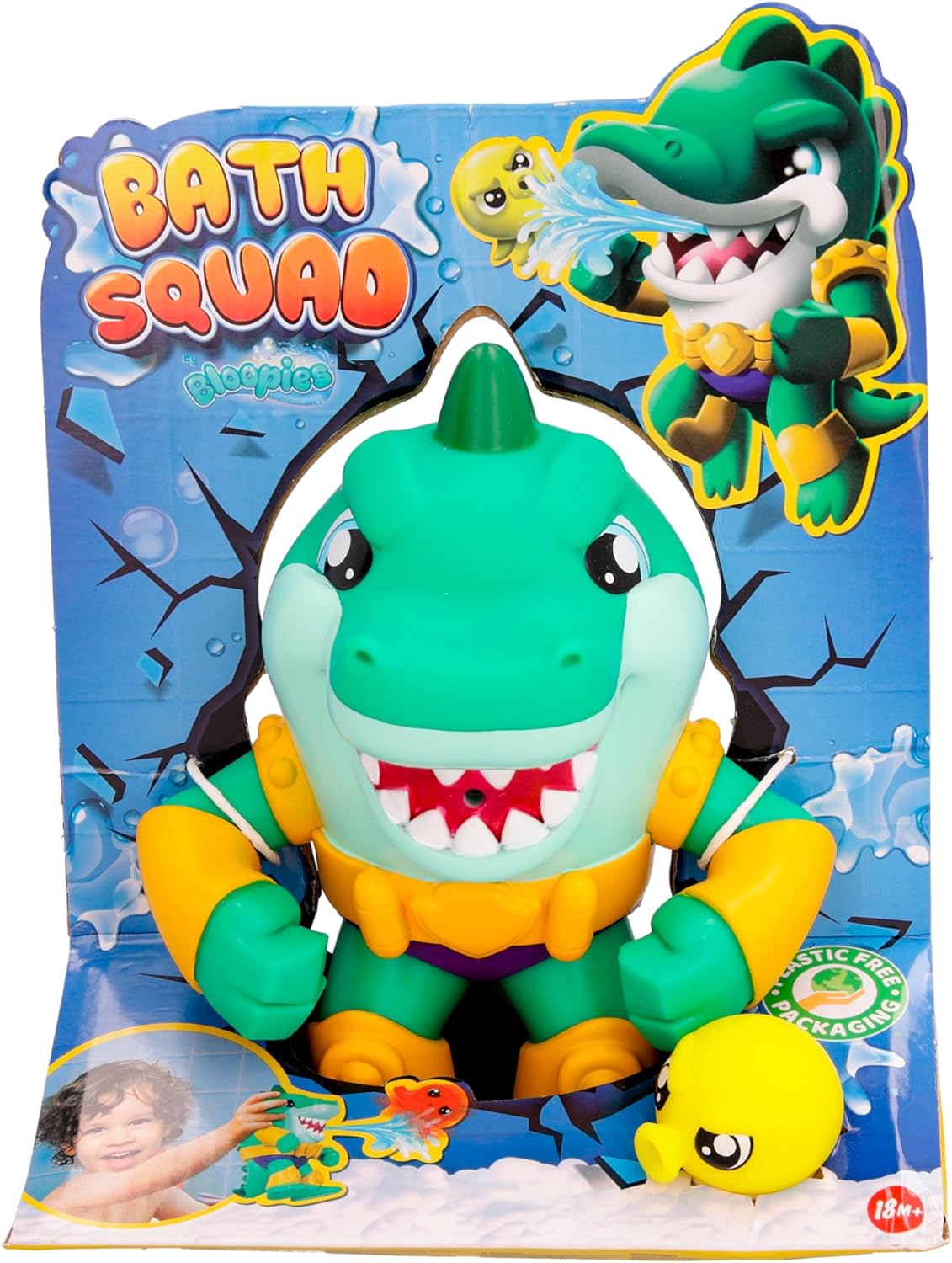 911819 IMC Toys Bloopies Bath Squad - Squalo Verde