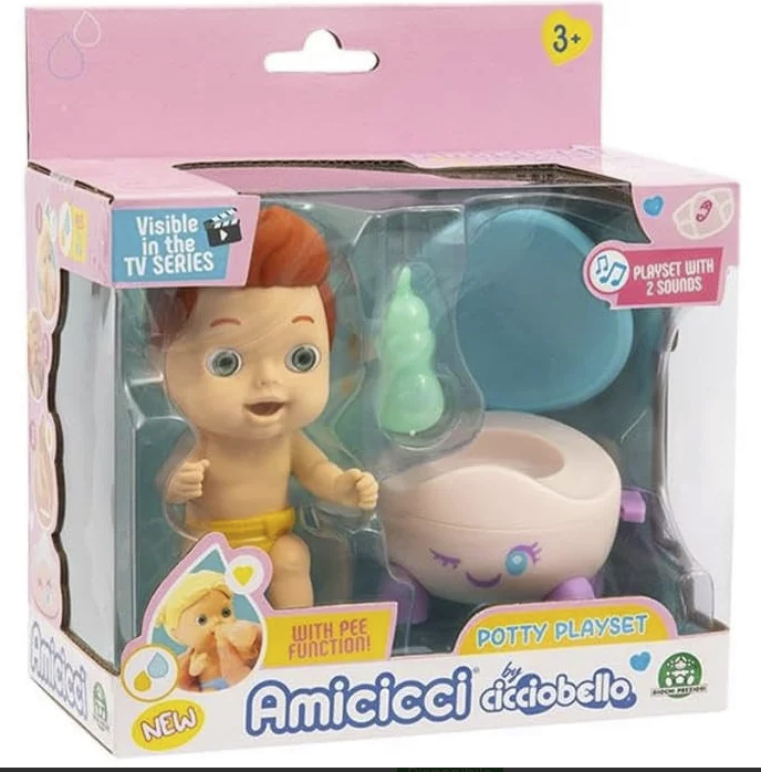 Giochi preziosi bambole AMICICCI POTTY PLAYSET - James