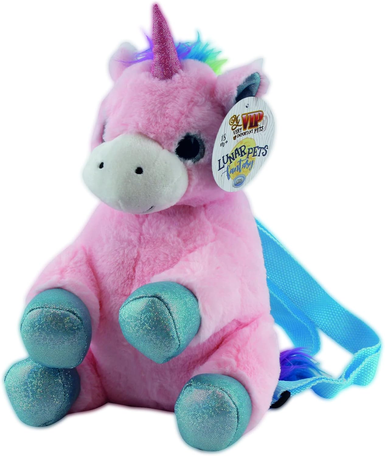 36597 ODS- my vip - Lunar Pets Fantasy, Zainetto per bambini unicorno - Rosa