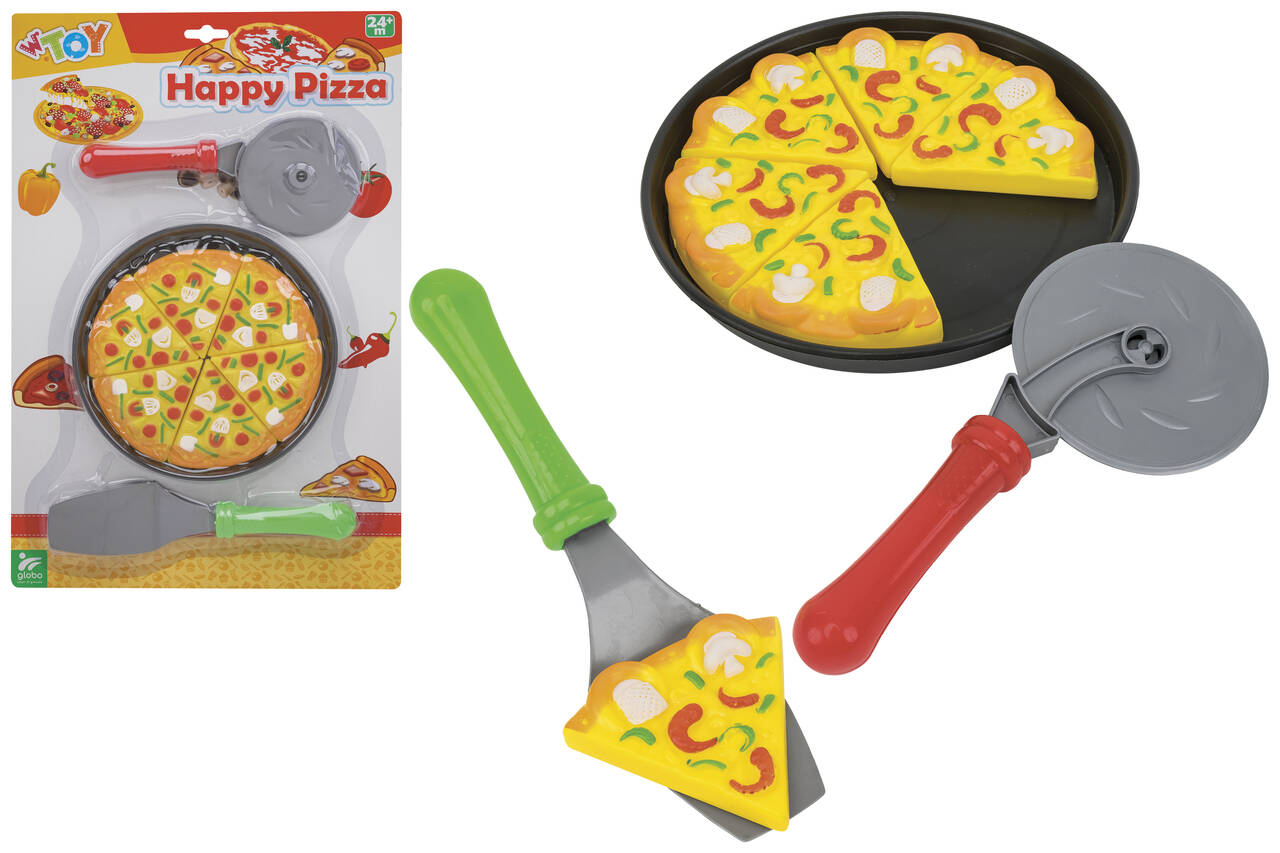 41975 WToy - Globo Blister SET PIZZA con accessori