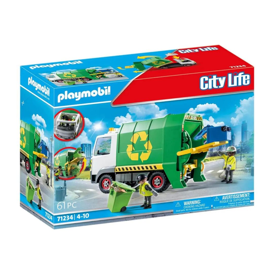 71234 Playmobil City life - Camion raccolta differenziata