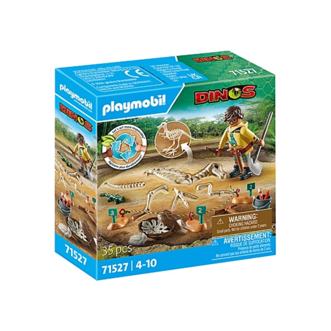 71527 Playmobil Dinos - Fossili di dinosauro