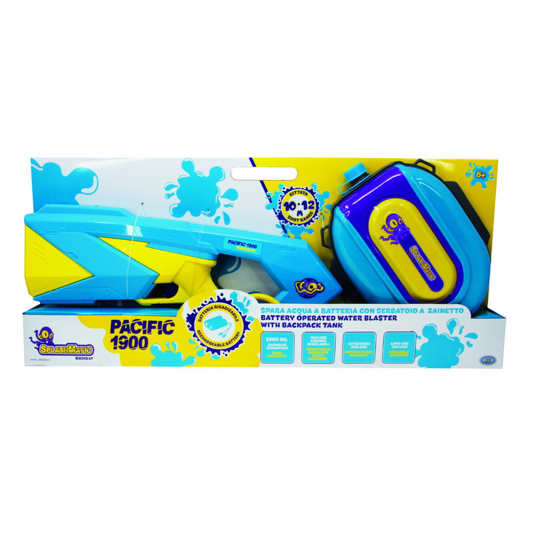 42688 ODS - SplashMatic Pacific 1900 - Pistola spara acqua con serbatoio