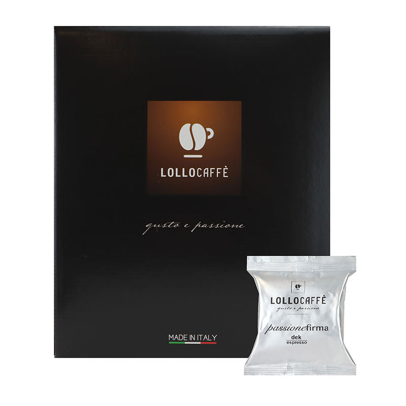 Lollo Dek Espresso 80 Capsule compatibili Lavazza Firma