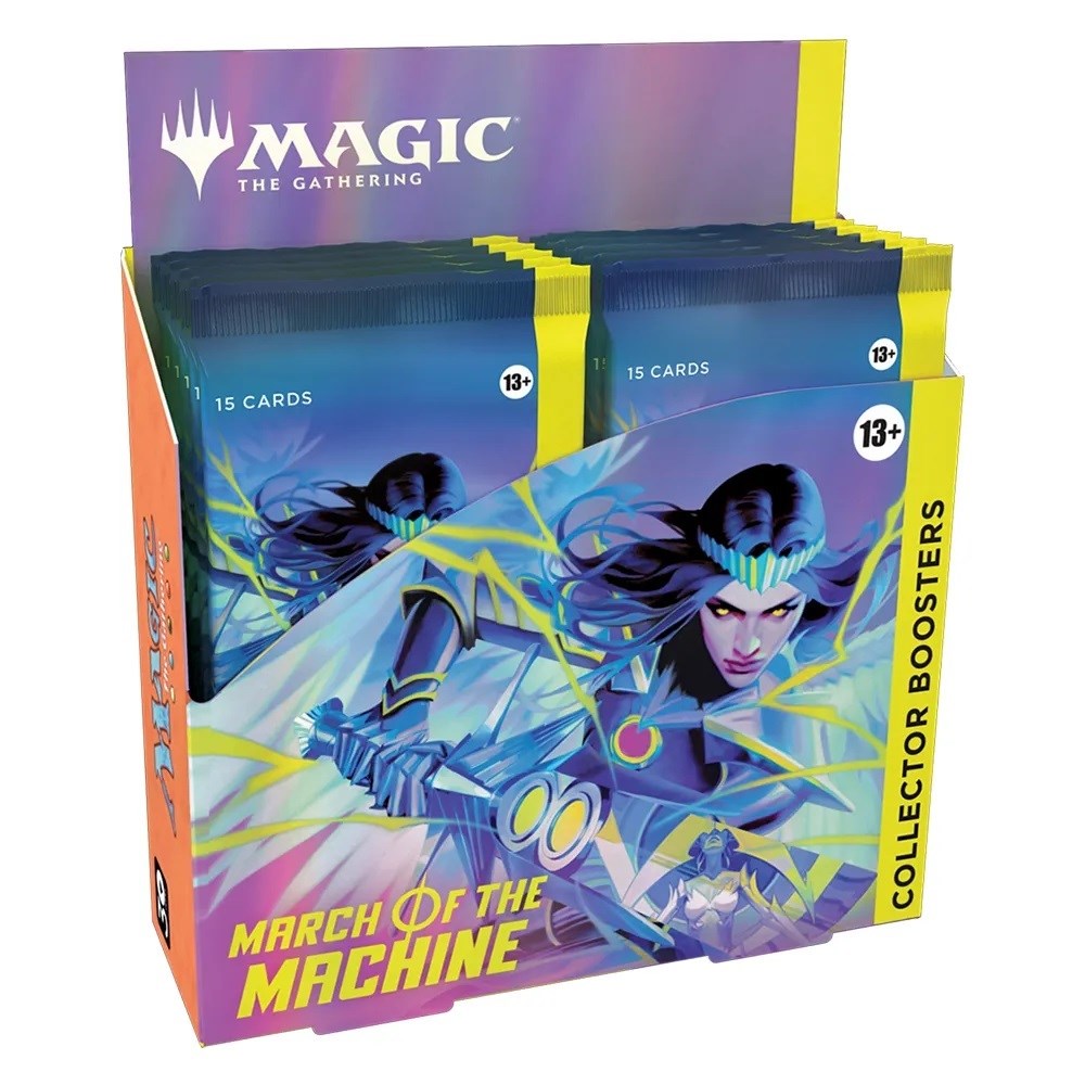 MAGIC: THE GATHERING - MARCH OF THE MACHINE COLLECTOR BOOSTER DISPLAY (12 BUSTE) - ING