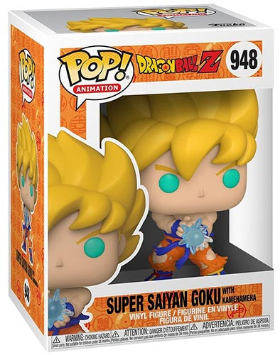 FUNKO POP Dragon Ball Z Super Saiyan Goku w/Kamehameha 948