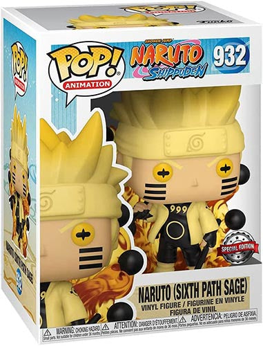 FUNKO POP Naruto (Sixth Path Sage) GLOW 932