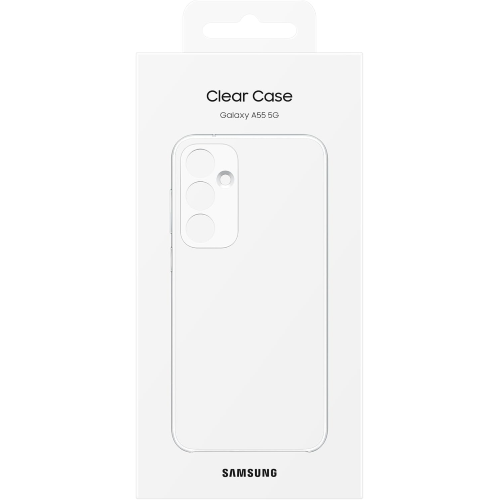 SAMSUNG COVER ORIGINALE CLEAR CASE FOR SAMSUNG TASPARENTE