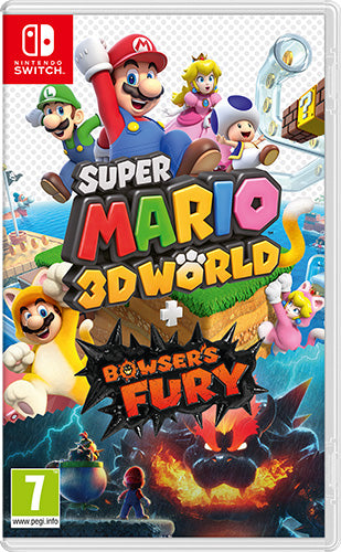 Switch Mario 3D Worlds + Bowser's Fury