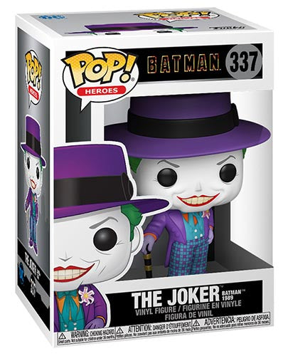 FUNKO POP Batman 1989 The Joker Cappello w/Chase 337